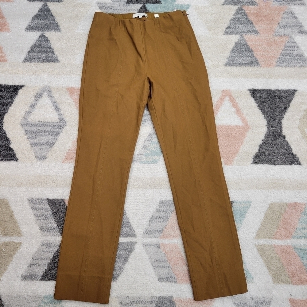 Vince Rust Cigarette Ankle Crop Pants Trouser Size Small